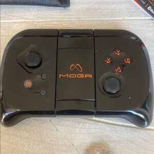 MOGA Black and Orange Gaming Controller